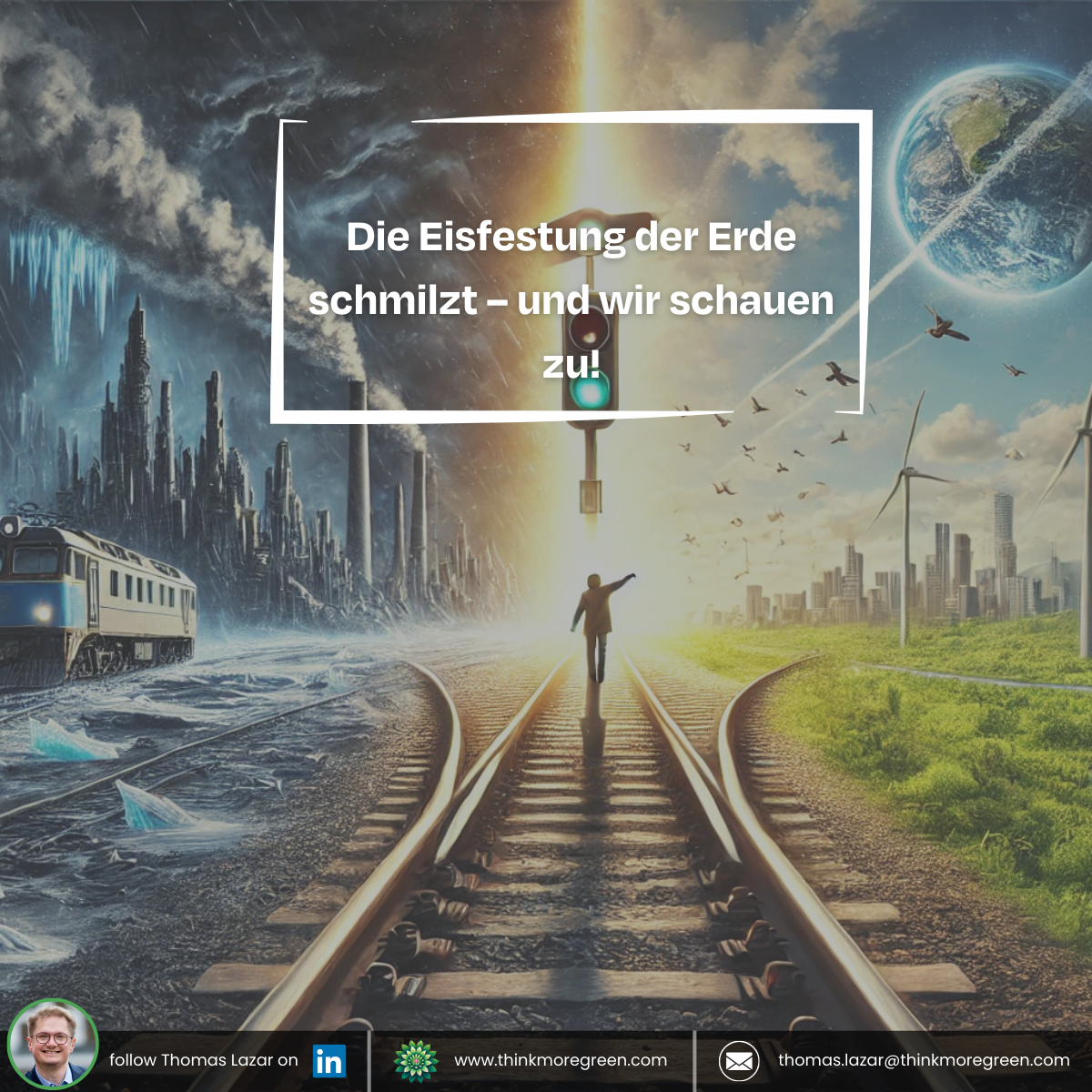 Die Eisfestung der Erde schmilzt – und wir schauen zu!