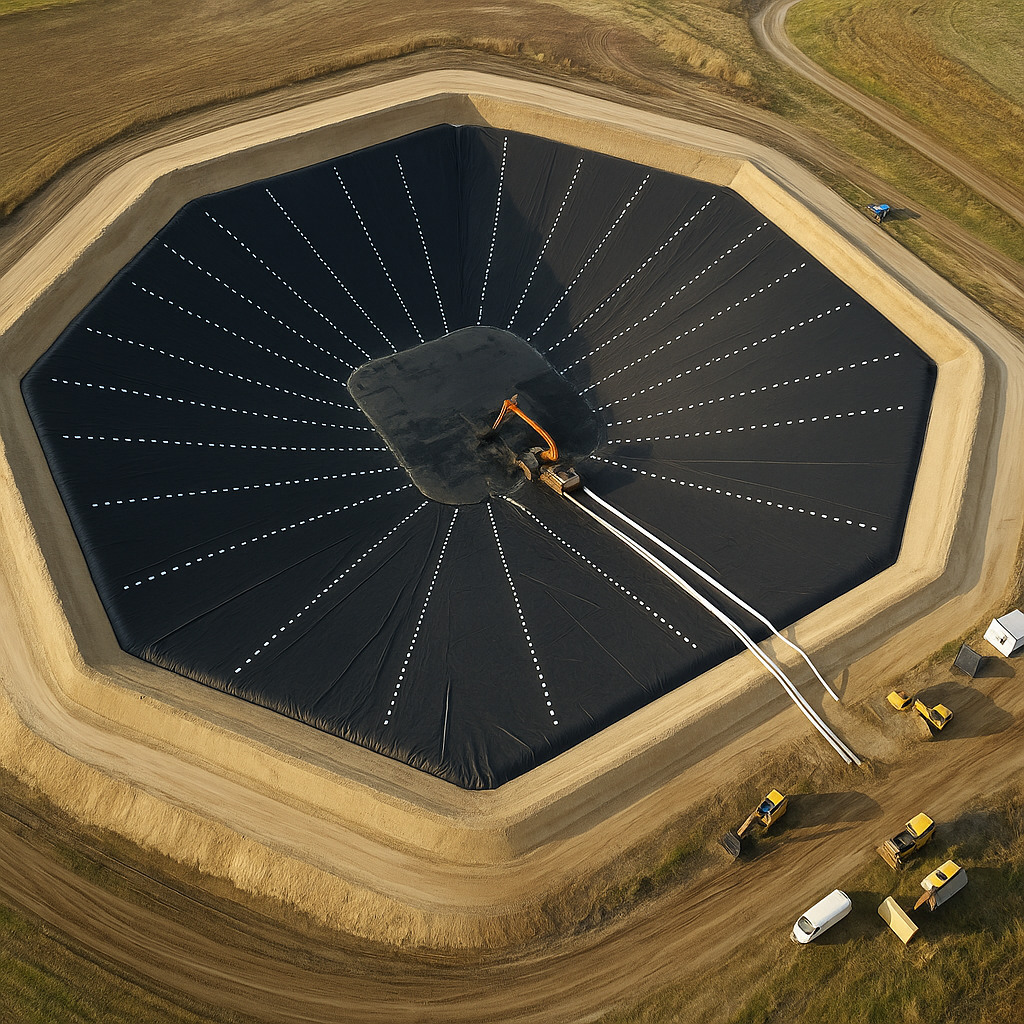 Erdbecken-Wärmespeicher ein Puzzleteil der Klimaneutralität